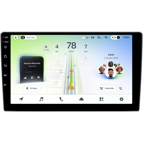 Универсальная штатная магнитола Teyes CC4L 6+64 Gb 9"