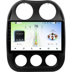 Штатна магнітола Teyes CC4L 4+64 Gb Jeep Compass 1 MK 2009-2015 10"