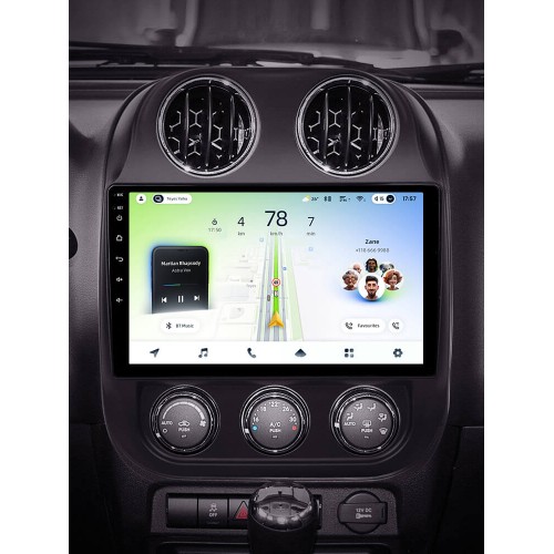 Штатна магнітола Teyes CC4L 6+64 Gb Jeep Compass 1 MK 2009-2015 10"