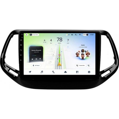 Штатна магнітола Teyes CC4L 4+64 Gb Jeep Compass 2 MP 2016-2018 10"