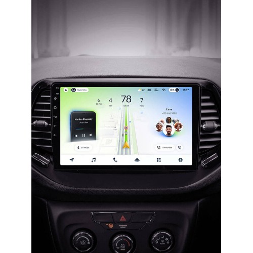 Штатна магнітола Teyes CC4L 4+64 Gb Jeep Compass 2 MP 2016-2018 10"
