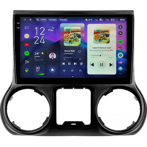 Штатна магнітола Teyes CC4 Pro 2k 12+256 Gb Jeep Wrangler 3 JK 2010-2017 (L14) 10"