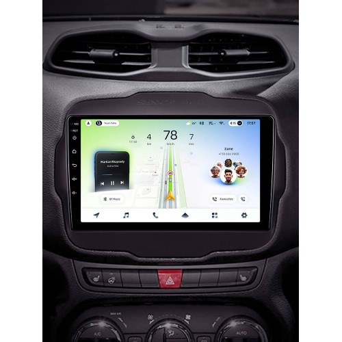 Штатна магнітола Teyes CC4L 6+64 Gb Jeep Renegade 2014-2018 9"