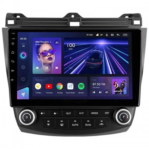 Штатна магнітола Teyes CC3L 4+64 Gb Honda Accord 7 CM UC CL 2002-2008 (F2) 10"