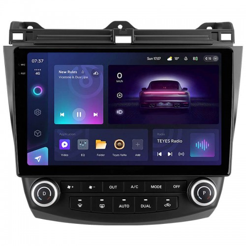 Штатна магнітола Teyes CC3 2k 6+128 Gb Honda Accord 7 CM UC CL 2002-2008 (F2) 10"