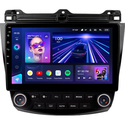Штатная магнитола Teyes CC3L 4+64 Gb Honda Accord 7 CM UC CL 2002-2008 10"