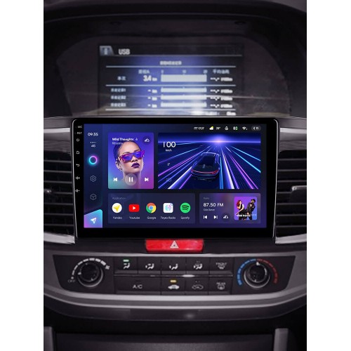 Штатна магнітола Teyes CC3 6+128 Gb Honda Accord 9 CR 2012-2018 10"