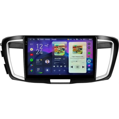 Штатна магнітола Teyes CC4 Pro 2k 8+128 Gb Honda Accord 9 CR 2012-2018 10"