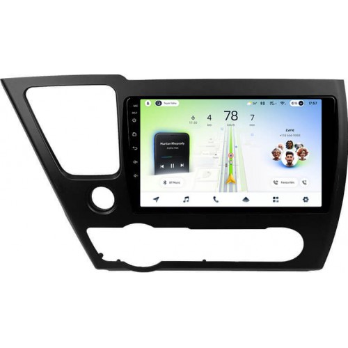 Штатна магнітола Teyes CC4L 4+64 Gb Honda Civic 9 Middle East 2013-2016 9"