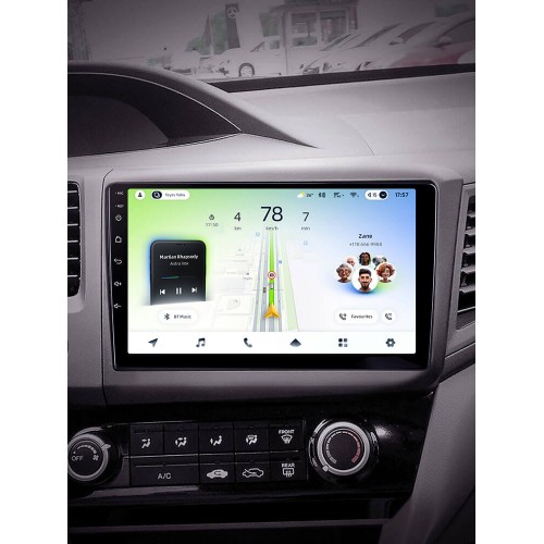 Штатна магнітола Teyes CC4L 4+64 Gb Honda Civic 9 FB FK FD 2011-2015 9"