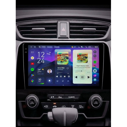 Штатна магнітола Teyes CC4 2k 6+64 Gb Honda CR-V 5 RT RW 2017-2022 9"