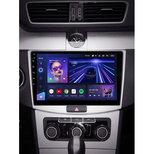 Штатна магнітола Teyes CC3 6+128 Gb 360° Volkswagen Passat 6 B6 2005-2010, 7 B7 2010-2015, CC 2012-2018 10"