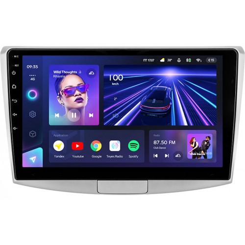 Штатна магнітола Teyes CC3 6+128 Gb 360° Volkswagen Passat 6 B6 2005-2010, 7 B7 2010-2015, CC 2012-2018 10"