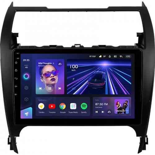 Штатная магнитола Teyes CC3 4+64 Gb Toyota Camry 7 XV 50 55 Middle East 2012-2014 10"