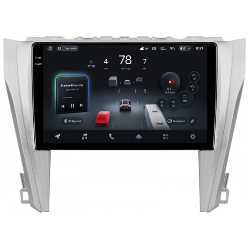 Штатная магнитола Teyes CC4 Pro 2k 12+256 Gb Toyota Camry 7 XV 50 55 2014-2017 (A) 10"