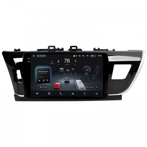 Штатна магнітола Teyes CC4 Pro 2k 12+256 Gb Toyota Corolla 11 Middle East 2013-2017 (A) 10"