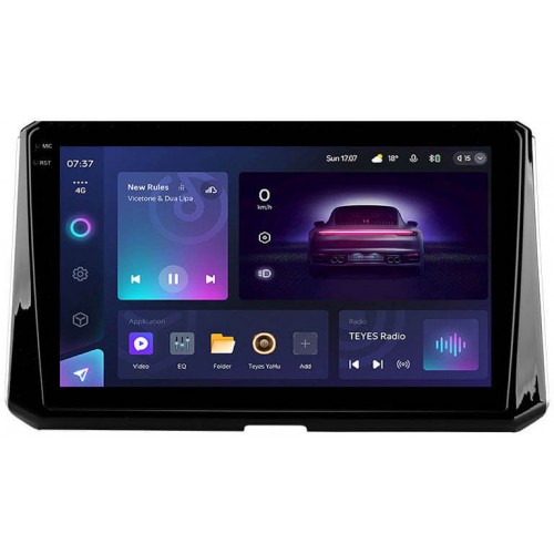 Штатная магнитола Teyes CC3 2k 4+32 Gb Toyota Corolla 12 (1 Din) 2018-2020 (A) 10"