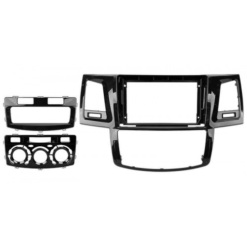 Штатна магнітола Teyes CC4L 4+64 Gb Toyota Fortuner 1 AN50 AN60 HILUX Revo Vigo 2008-2014 (F1) 9"