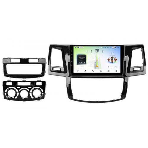 Штатна магнітола Teyes CC4L 4+64 Gb Toyota Fortuner 1 AN50 AN60 HILUX Revo Vigo 2008-2014 (F1) 9"