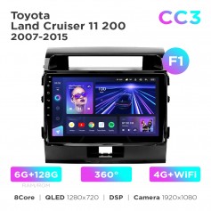 Штатная магнитола Teyes CC3 6+128 Gb 360° Toyota Land Cruiser 11 200 2007-2015 (F1) 10