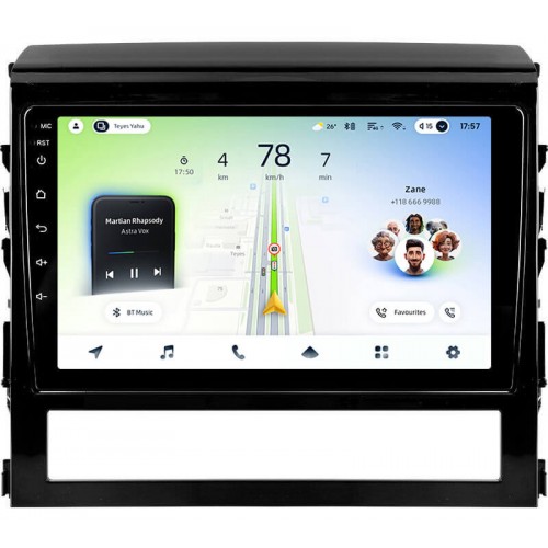 Штатна магнітола Teyes CC4L 6+64 Gb Toyota Land Cruiser 11 200 2015-2020 9"