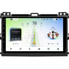 Штатная магнитола Teyes CC4L 4+64 Gb Toyota Land Cruiser Prado 120 / Lexus GX470 J120 2002-2009 (F1) (A) 9"