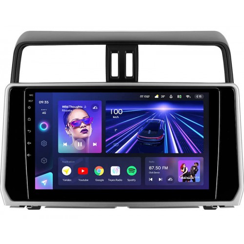 Штатна магнітола Teyes CC3 4+32 Gb Toyota Land Cruiser Prado 150 2018-2020 (Silver) 10"