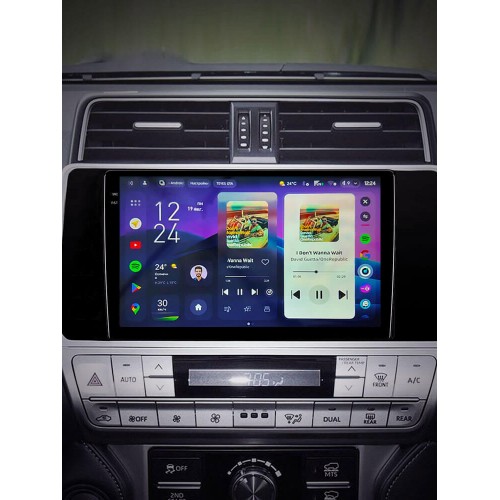 Штатна магнітола Teyes CC4 2k 6+64 Gb Toyota Land Cruiser Prado 150 2018-2020 (Silver) 10"