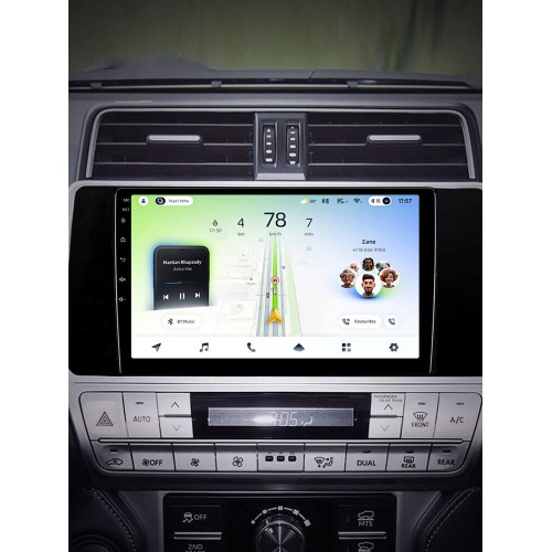 Штатна магнітола Teyes CC4L 6+64 Gb Toyota Land Cruiser Prado 150 2018-2020 (Silver) 10"