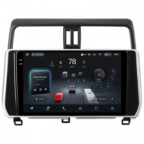 Штатна магнітола Teyes CC4 Pro 2k 8+128 Gb Toyota Land Cruiser Prado 150 2018-2020 10"