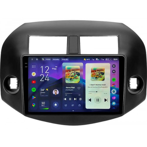 Штатна магнітола Teyes CC4 Pro 2k 12+256 Gb Toyota RAV4 3 XA30 2005-2013 (F2) 10"