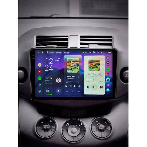 Штатна магнітола Teyes CC4 Pro 2k 8+128 Gb Toyota RAV4 3 XA30 2005-2013 (F2) 10"