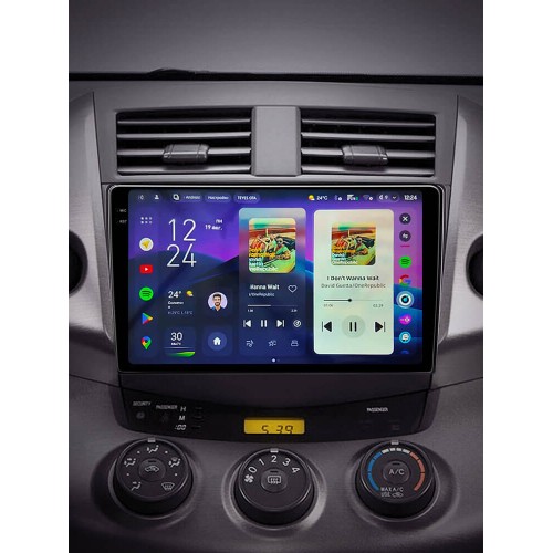 Штатна магнітола Teyes CC4 2k 6+64 Gb Toyota RAV4 3 XA30 2005-2016 (F1) 9"