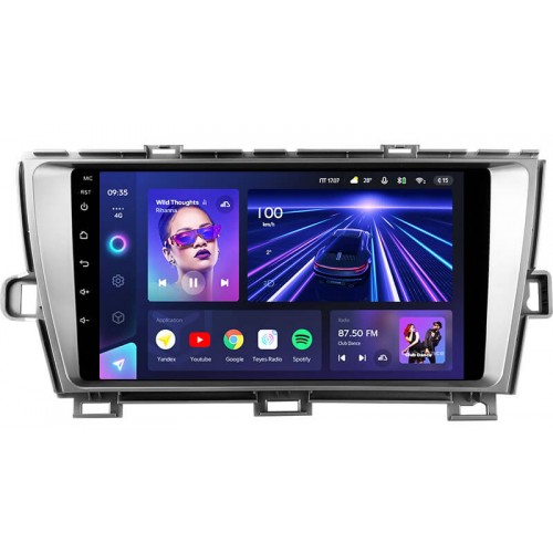 Штатна магнітола Teyes CC3 6+128 Gb Toyota Prius XW30 2009-2015 9