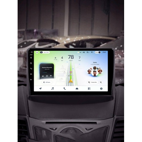 Штатна магнітола Teyes CC4L 6+64 Gb Ford Fiesta Mk6 2009-2018 (F1) (A) 9"