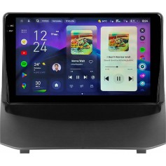 Штатная магнитола Teyes CC4 Pro 2k 12+256 Gb Ford Fiesta Mk6 2009-2018 (F1) (A) 9"
