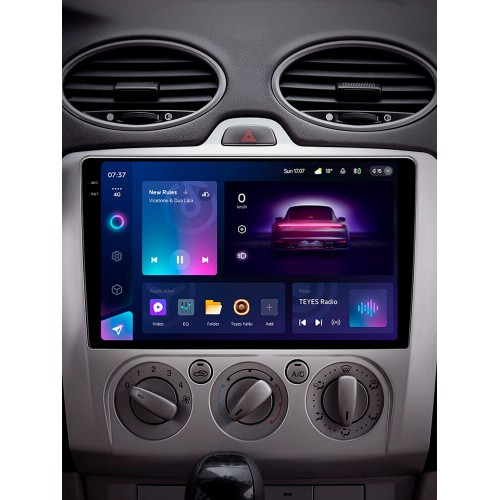 Штатна магнітола Teyes CC3 2k 4+64 Gb Ford Focus 2 Mk2 2004-2011 (F1) 9"