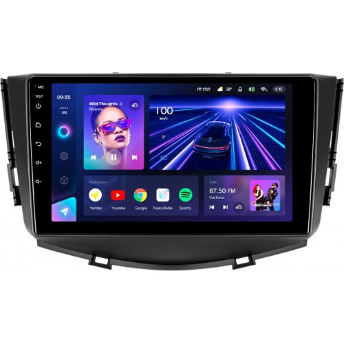 Штатна магнітола Teyes CC3L 4+64 Gb Lifan X60 2012-2018 9"