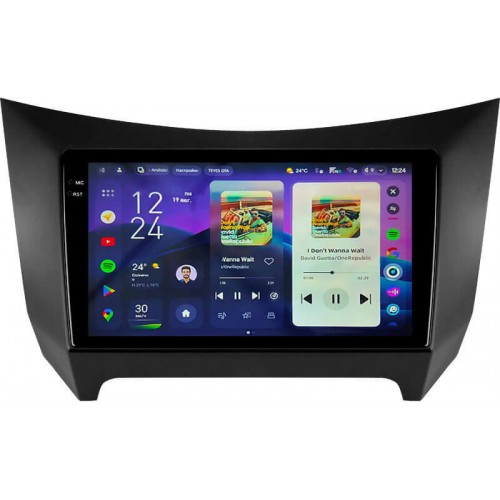 Штатная магнитола Teyes CC4 Pro 2k 12+256 Gb Lifan Smily 320 2008-2015 9"