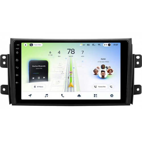 Штатна магнітола Teyes CC4L 6+64 Gb Suzuki SX4 1 2006-2014 9"