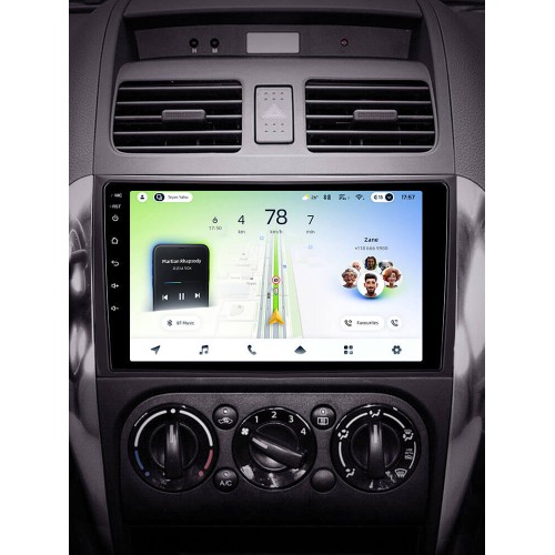 Штатна магнітола Teyes CC4L 6+64 Gb Suzuki SX4 1 2006-2014 9"