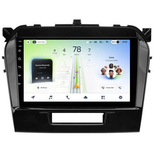 Штатна магнітола Teyes CC4L 6+64 Gb Suzuki Vitara 4 2014-2018 9"