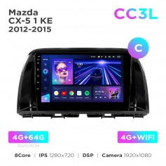 Штатная магнитола Teyes CC3L 4+64 Gb Mazda CX-5 1 KE 2012-2015 (C) 9"