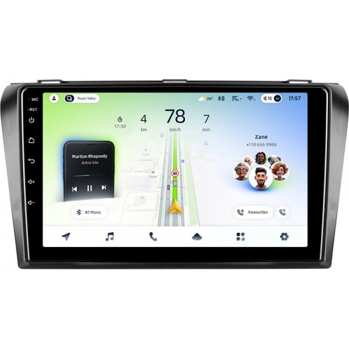 Штатна магнітола Teyes CC4L 4+64 Gb Mazda 3 1 BK 2003-2009 9"
