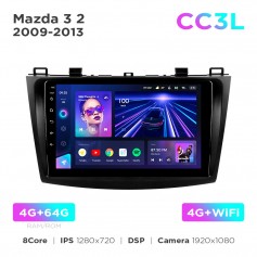 Штатная магнитола Teyes CC3L 4+64 Gb Mazda 3 2 2009-2013 9"