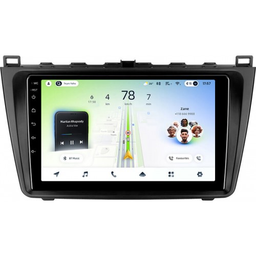 Штатна магнітола Teyes CC4L 6+64 Gb Mazda 6 2 GH 2007-2012 9"