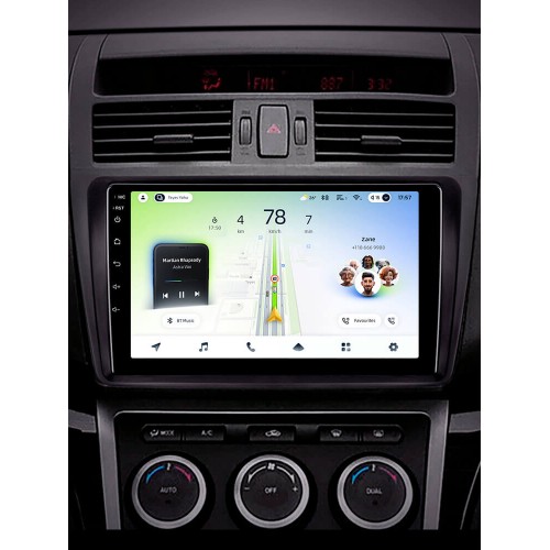 Штатна магнітола Teyes CC4L 6+64 Gb Mazda 6 2 GH 2007-2012 9"