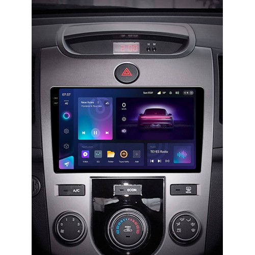 Штатная магнитола Teyes CC3 2k 6+128 Gb Kia Cerato 2 TD 2008-2013 (F1) 9"