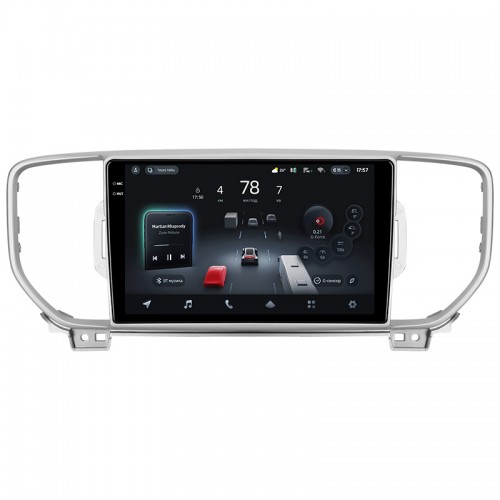 Штатная магнитола Teyes CC4 Pro 2k 12+256 Gb Kia Sportage 4 QL 2016-2018 (B) 9"