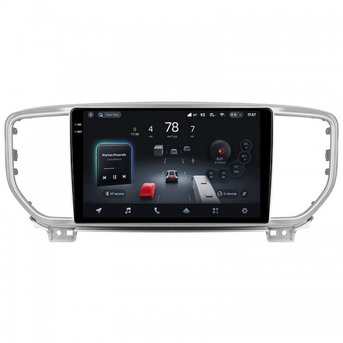 Штатная магнитола Teyes CC4 Pro 2k 12+256 Gb Kia Sportage 4 QL 2018-2022 (B) 9"